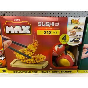 ZURU Max Premium Sushi Bar Collection Building Block Capsules